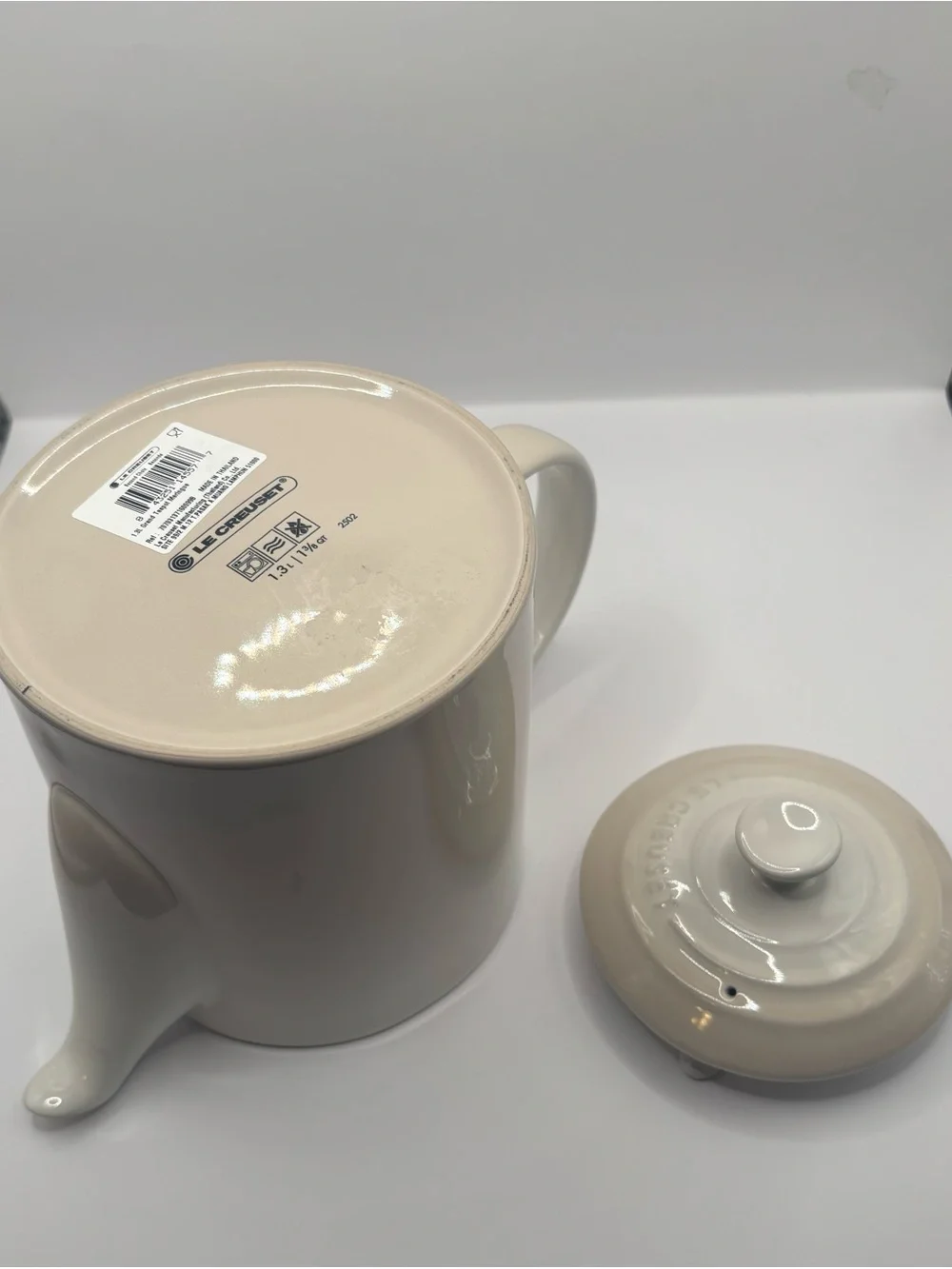 Le Creuset Grand Teapot 1.3 L – Meringue - second choix.
